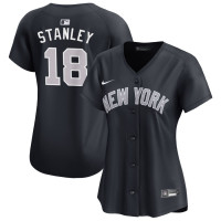 Women's Mike Stanley #18 New York Yankees Alternate Retired Player Jersey - Navy Limited
