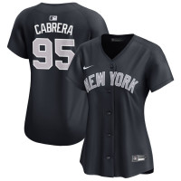 Women's Oswaldo Cabrera #95 New York Yankees Alternate Jersey - Navy Limited