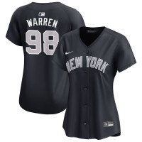 Women's Will Warren #98 New York Yankees Alternate Jersey - Navy Limited