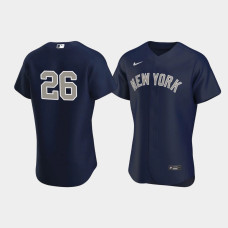 Mens New York Yankees D.J. LeMahieu Authentic Alternate Navy Jersey