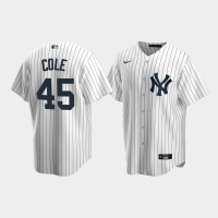 Mens New York Yankees Gerrit Cole Replica Home White Jersey Mens New York Yankees Gerrit Cole Replica Home White Jersey