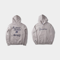 Mens New York Yankees Awake Subway Series Gray Hoodie