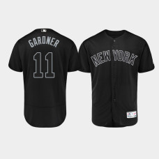 Mens New York Yankees Authentic #11 Brett Gardner 2019 Players' Weekend Black Gardner Jersey