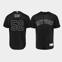 Mens New York Yankees Authentic #52 CC Sabathia 2019 Players' Weekend Black Dub Jersey