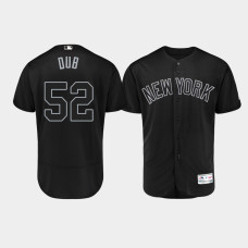 Mens New York Yankees Authentic #52 CC Sabathia 2019 Players' Weekend Black Dub Jersey