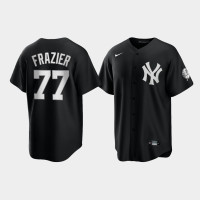 New York Yankees Clint Frazier Black 2021 All Black Fashion Replica Jersey New York Yankees Clint Frazier Black 2021 All Black Fashion Replica Jersey