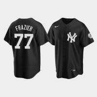 Mens New York Yankees #77 Clint Frazier Black 2020 Replica Nike Fashion Jersey Mens New York Yankees #77 Clint Frazier Black 2020 Replica Nike Fashion Jersey