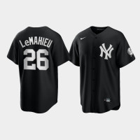 New York Yankees D.J. LeMahieu Black 2021 All Black Fashion Replica Jersey New York Yankees D.J. LeMahieu Black 2021 All Black Fashion Replica Jersey
