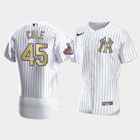 Mens New York Yankees #45 Gerrit Cole White 2009 World Series Champions Nike Jersey Mens New York Yankees #45 Gerrit Cole White 2009 World Series Champions Nike Jersey