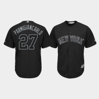New York Yankees #27 Giancarlo Stanton 2019 Players' Weekend Parmigiancarlo Black Replica Jersey Mens