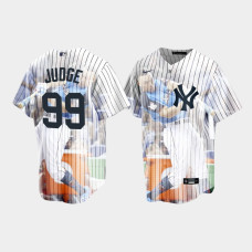 Aaron Judge New York Yankees White Graphic Jersey