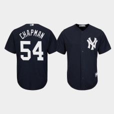 Aroldis Chapman New York Yankees Navy Replica Big & Tall Jersey