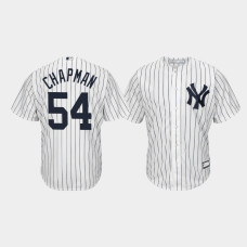 Aroldis Chapman New York Yankees White Replica Big & Tall Jersey