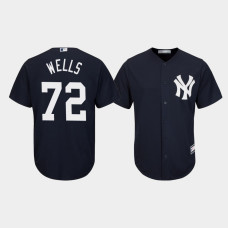Austin Wells New York Yankees Navy Replica Big & Tall Jersey
