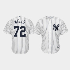 Austin Wells New York Yankees White Replica Big & Tall Jersey