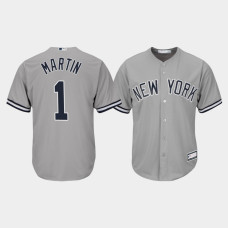 Billy Martin New York Yankees Gray Replica Big & Tall Jersey