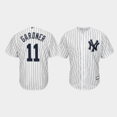 Brett Gardner New York Yankees White Replica Big & Tall Jersey