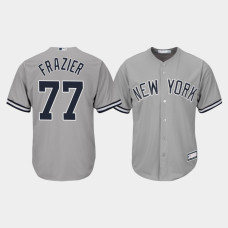 Clint Frazier New York Yankees Gray Replica Big & Tall Jersey