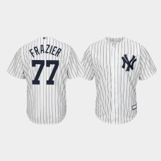 Clint Frazier New York Yankees White Replica Big & Tall Jersey