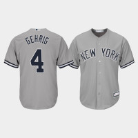 Lou Gehrig New York Yankees Gray Replica Big & Tall Jersey Lou Gehrig New York Yankees Gray Replica Big & Tall Jersey