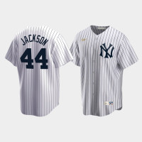 Mens New York Yankees #44 Reggie Jackson Cooperstown Collection Home White Jersey Mens New York Yankees #44 Reggie Jackson Cooperstown Collection Home White Jersey