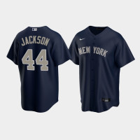 Mens New York Yankees #44 Reggie Jackson Navy Replica Nike Alternate Jersey Mens New York Yankees #44 Reggie Jackson Navy Replica Nike Alternate Jersey