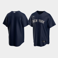 Mens New York Yankees Navy Replica Nike Alternate Jersey