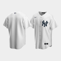 Mens New York Yankees White Replica Nike Home Jersey