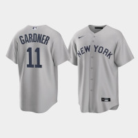 New York Yankees Brett Gardner Gray 2021 Field of Dreams Replica Jersey