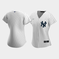 Womens New York Yankees White Replica Nike 2020 Home Jersey