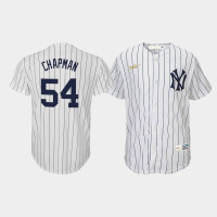 Youth New York Yankees #54 Aroldis Chapman Cooperstown Collection Home Nike White Jersey Youth New York Yankees #54 Aroldis Chapman Cooperstown Collection Home Nike White Jersey